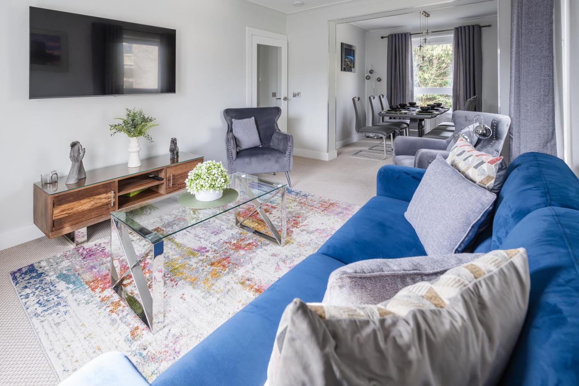 Quiet 2 Bedroom Gem In Stirling Bridge of Allan Eksteriør billede